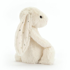 "JELLYCAT" Bashful Bunny, twinkle, met of zonder naam