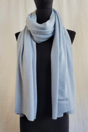 Sjaal "Cashmere", licht blauw
