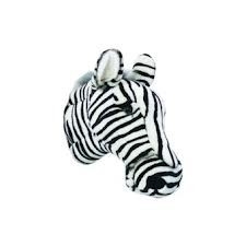 'Wild & Soft - Trophy'- Muurdecoratie Zebra "Daniel"