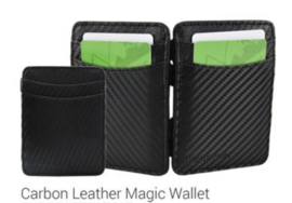 Magic Wallet "Hunterson", carbon