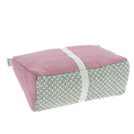 Toiletzak "En Fil d'Indienne" soie fucshia, met of zonder naamborduring