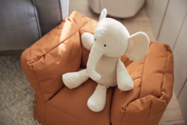 "Jollein" Knuffel olifant, nougat