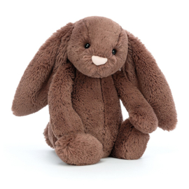 "JELLYCAT" Bashful Bunny, fudge, met of zonder naamborduring