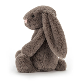 "JELLYCAT" Bashful Bunny, truffle, met of zonder naam