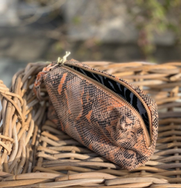 Toiletzak/Make-up tas, 100% leder "Paul Marius, Adèle"