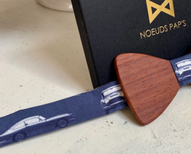 Houten vlinderdas "Noeuds Pap's", in padoek
