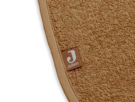 "Jollein" badstof slab, caramel, met of zonder naamborduring