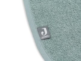 "Jollein" badstof slab, ash green, met of zonder naamborduring