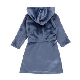 "LITTLE DUTCH" KAMERJASJE in fleece, 3-4j, jeans blue, met of zonder naamborduring