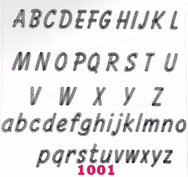 Lettertype 1001