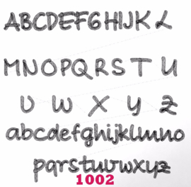 Lettertype 1002