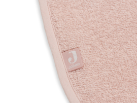 "Jollein" badstof slab, pale pink, met of zonder naamborduring