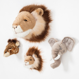 'Wild & Soft - Trophy'- Muurdecoratie Leeuw MINI