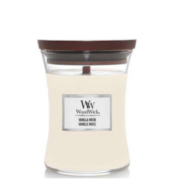 "Vanilla Musk" WoodWick candle medium