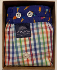 "McAlson" Boxershort met binnenbroekje, M4358, S, met 2 gratis initialen geborduurd