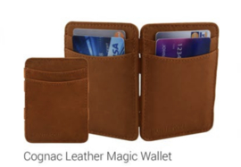 Magic Wallet "Hunterson", cognac (bleker dan op foto!)