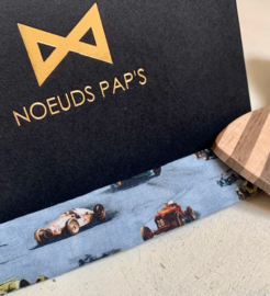 Houten vlinderdas "Noeuds Pap's", in esdoorn/notelaar