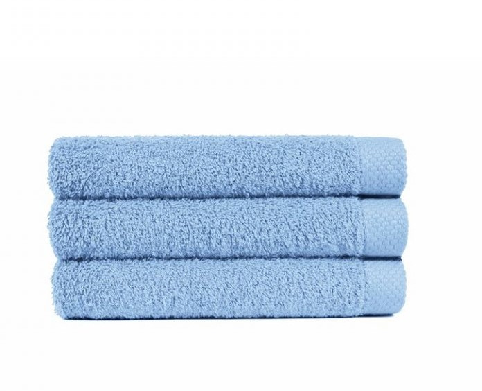 Handdoek Cielo, baby blauw (50 x 100) + 1 naam geborduurd