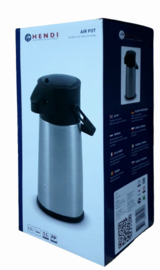 Hendi Rvs airpot pompkan 2.2 liter