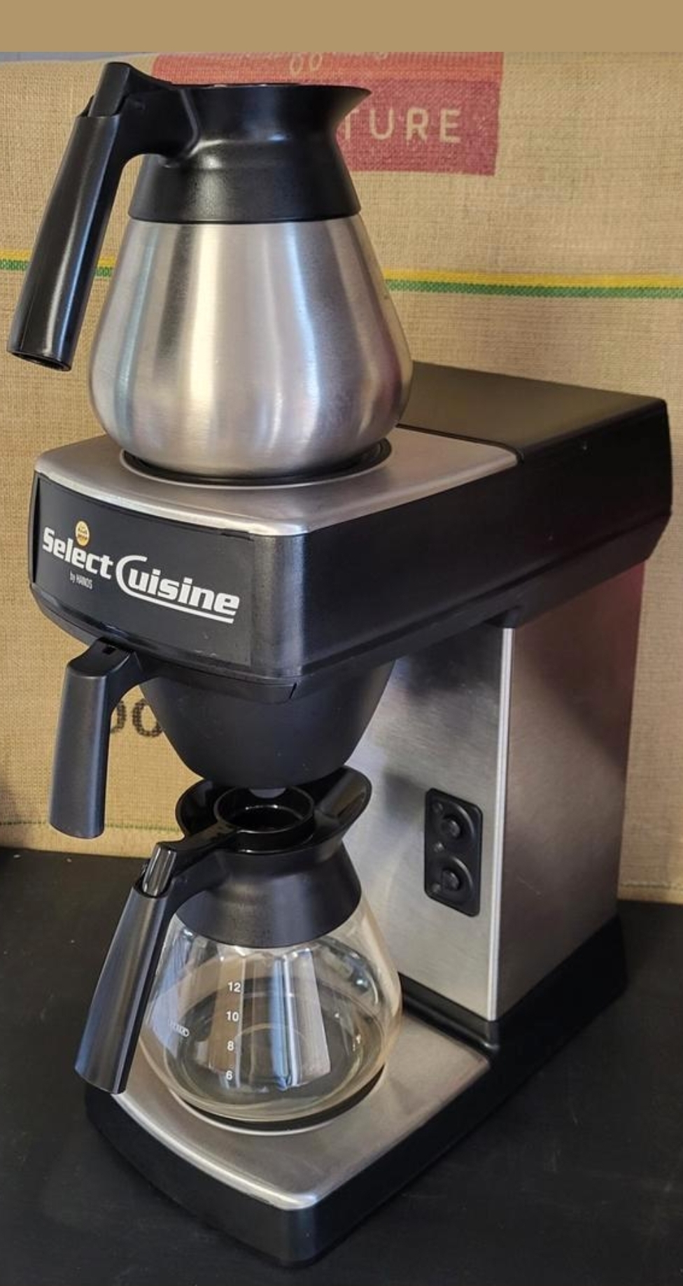 Professioneel Koffiezetapparaat Bravilor Novo 021 + iso kan + glaskan