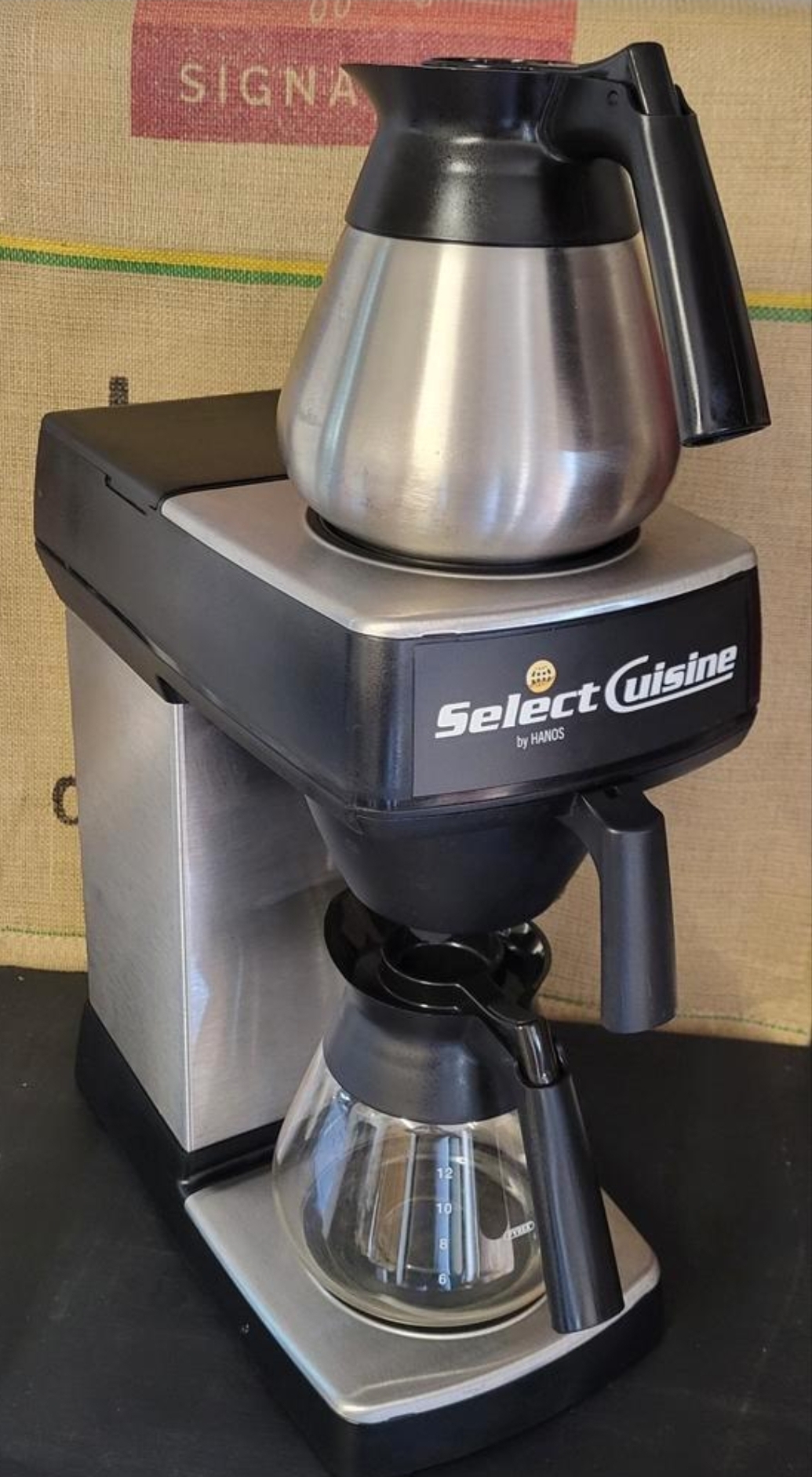 Professioneel Koffiezetapparaat Bravilor Novo 021 + iso kan + glaskan