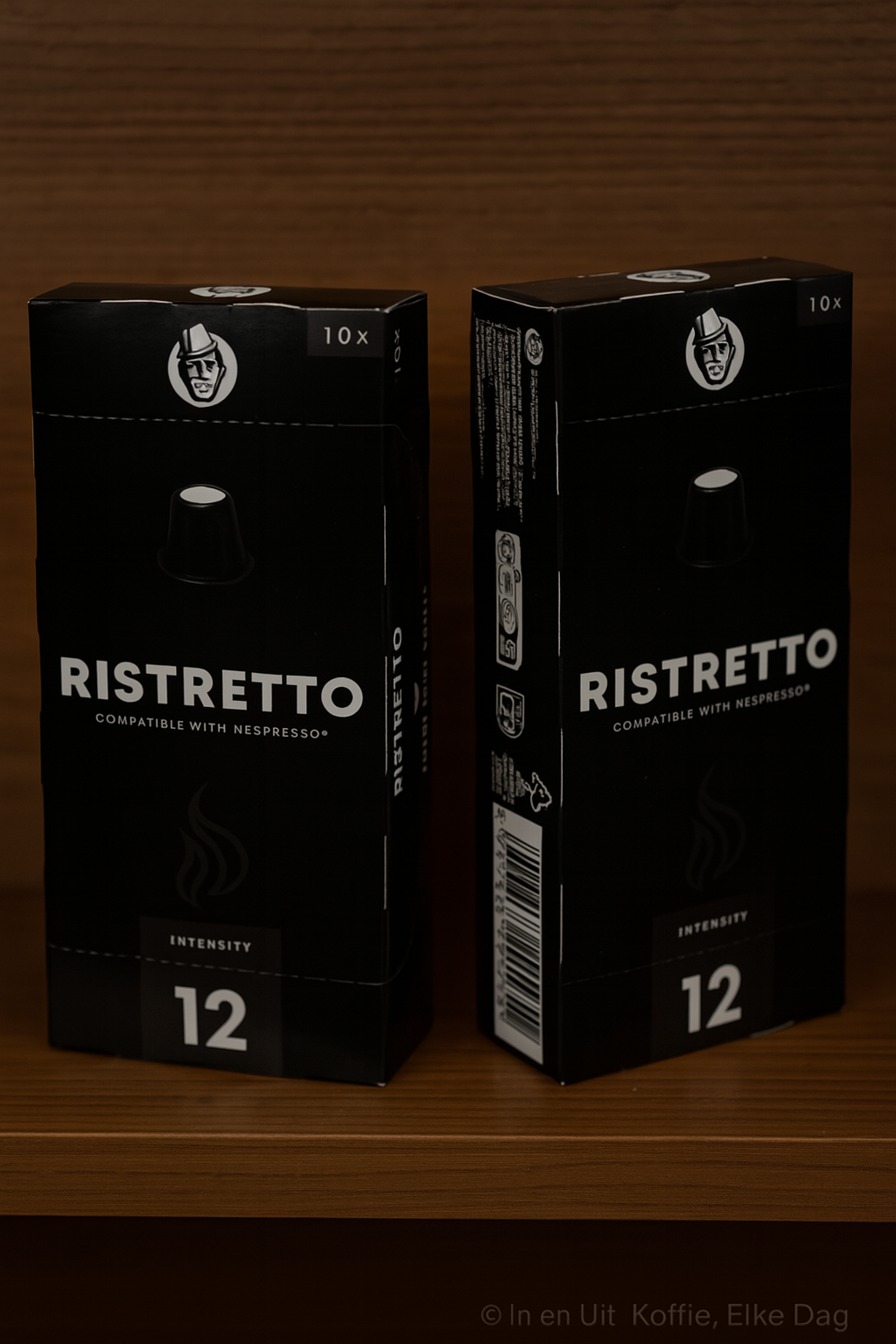 Koffie capsules Ristretto voor Nespresso koffiezetapparaten 