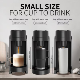 MicroData Koffiezetapparaat voor Dolce Gusto en Nespresso 3 in 1
