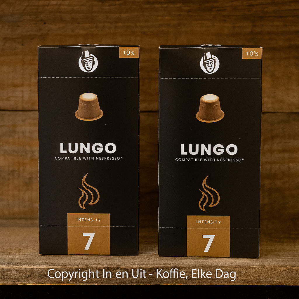 Koffie capsules Lungo voor Nespresso koffiezetapparaten