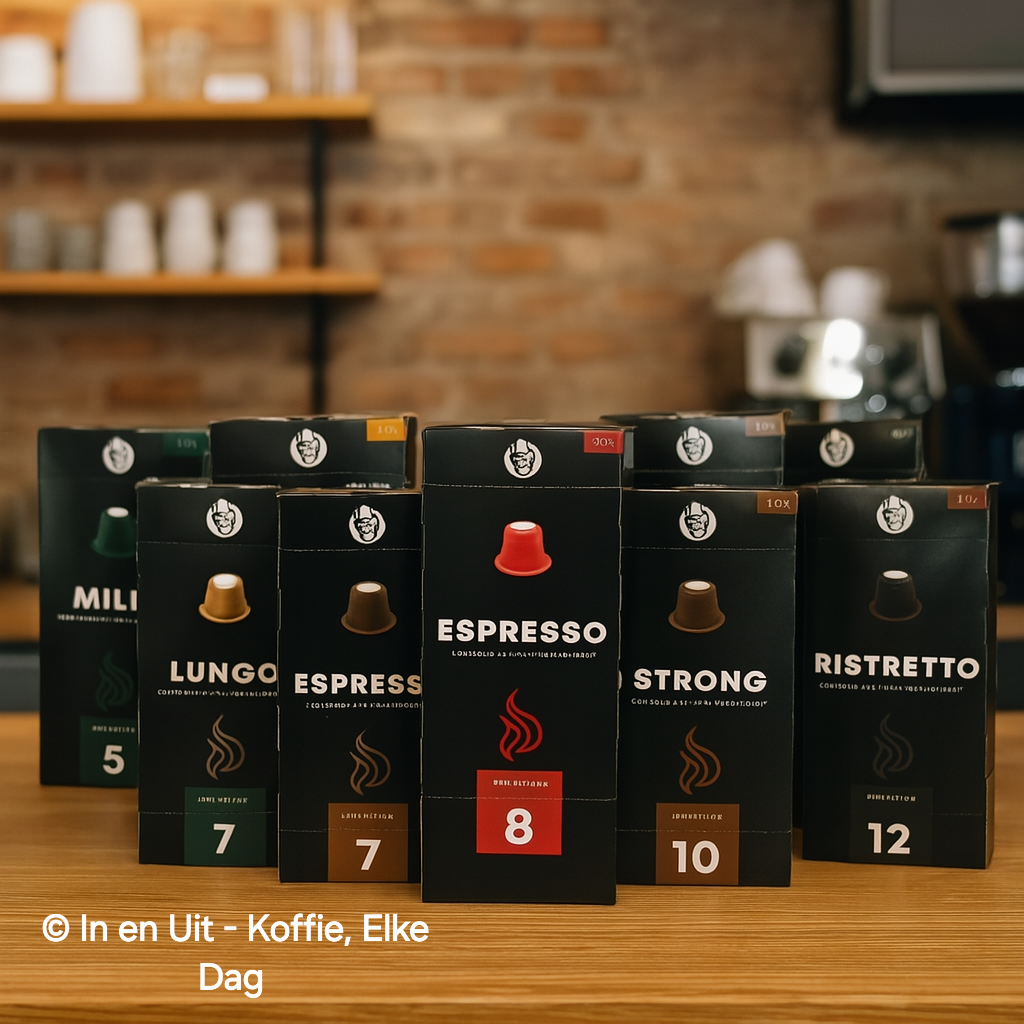 Koffie capsules  mild voor nespresso koffiezetapparaten 