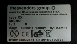 Rheavendors Cino xx Micro instant koffie machine