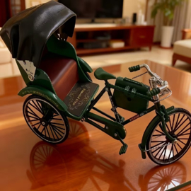 DIY riksja fiets driewieler  - 80 onderdelen modelbouw