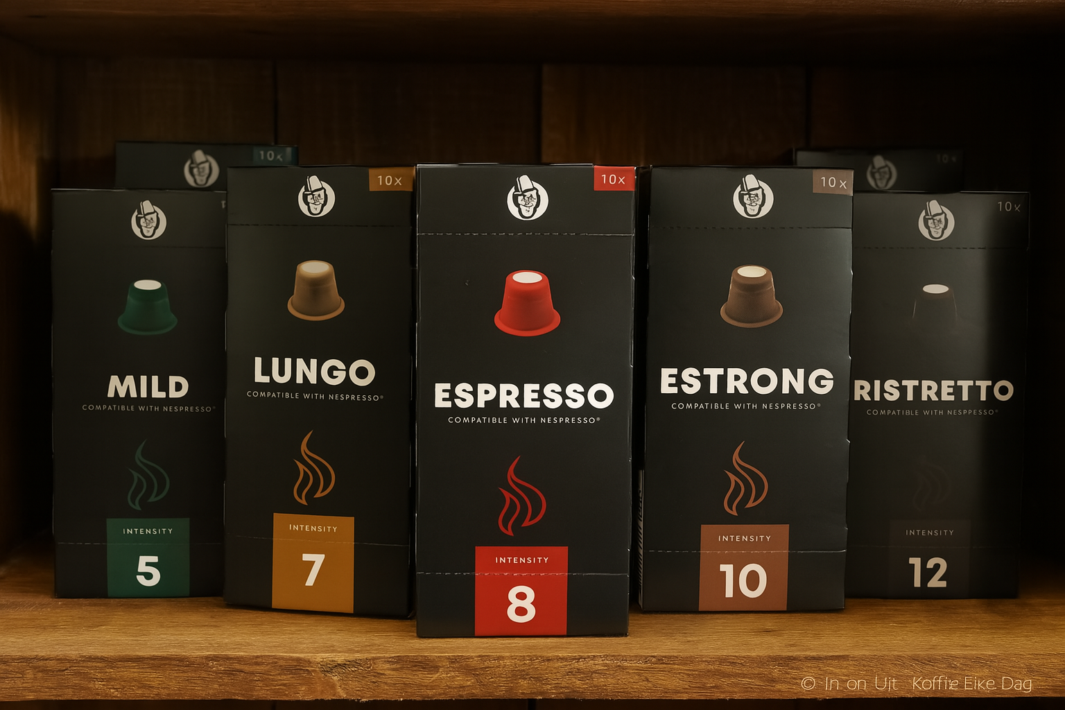 Koffie capsules Espresso voor  Nespresso koffiezetapparaten
