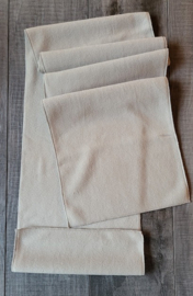 Beige fleece pool sjaal