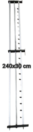 Van Esch wand garderobe wandkapstok - 46 persoons