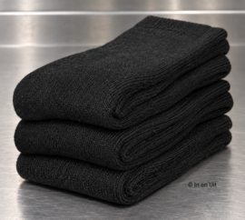 Q-Tex Thermosokken - zwart - 3-pack  maat 39-42 en 43-26