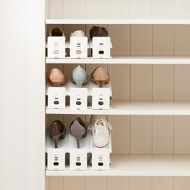 Clevaful Schoenen stapelaar organiser schoenrek