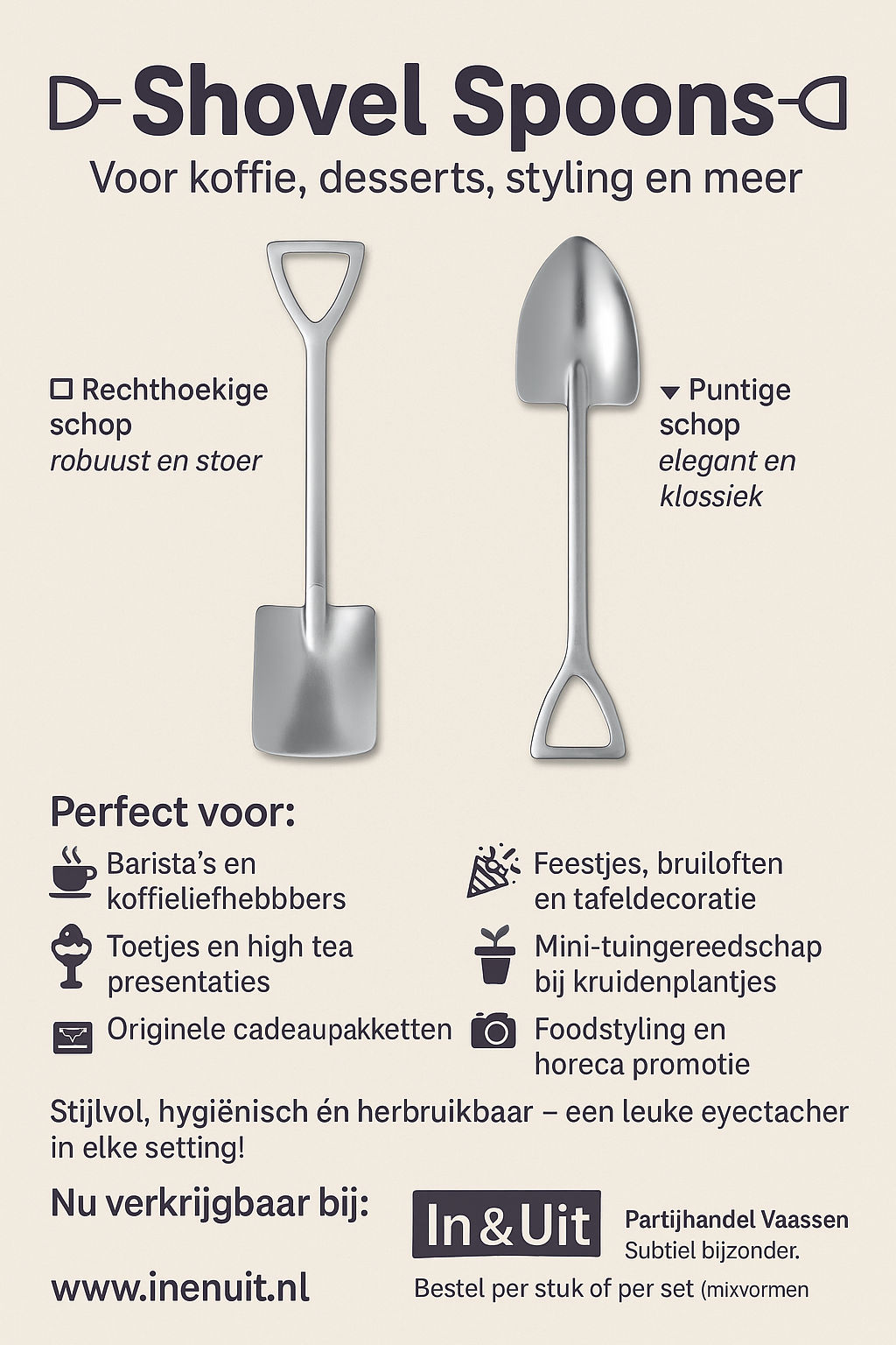 Shovel spoon lepel - klassiek