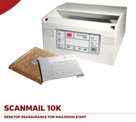 Scanmail 10K bombrief explosieven detector