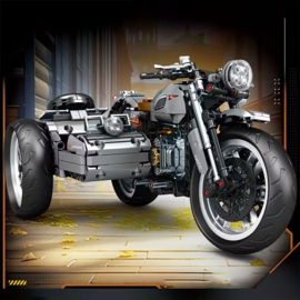 DIY Vintage  Techno motor bike - 801 onderdelen