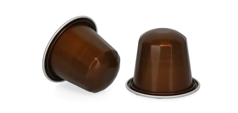 Espresso chocolate nespresso capsules koffie cups