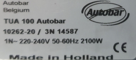 Koffiezetapparaat Autobar TUA 100 met Isokan