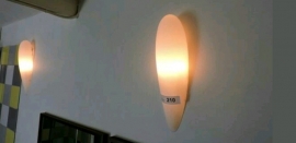 I tre Messalina Parete design wandlampen