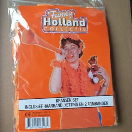 Kransen set met haarband ketting en 2 armbanden