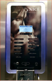 Animo Optibean 3 bonen koffiemachine Rvs uitvoering