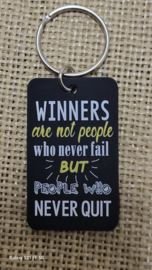 Set van 8 Sleutelhangers met leuke teksten