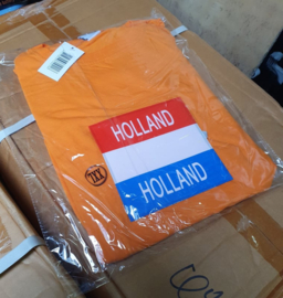 Oranje t shirt  Nederlandse led vlag
