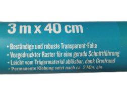 Zelfklevende transparantfolie