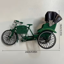 DIY riksja fiets driewieler  - 80 onderdelen modelbouw