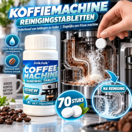 Koffiemachine cleaner  - 70 tabletten