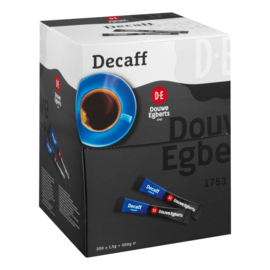 Douwe Egberts oploskoffie Decafe sticks